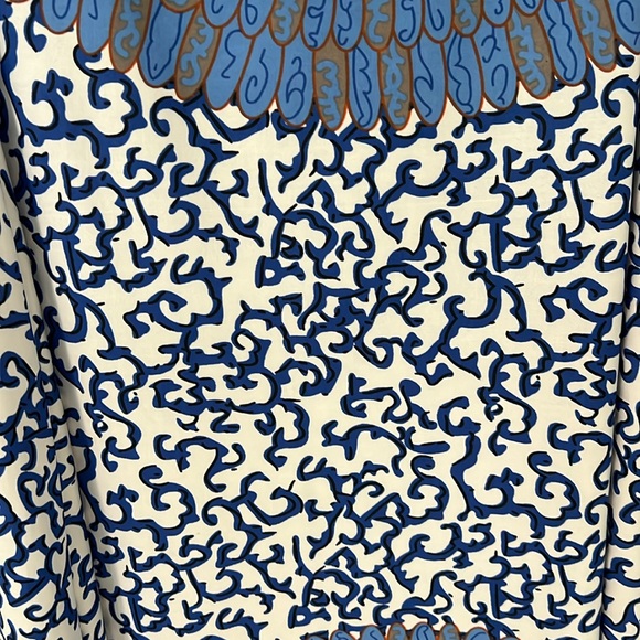 Bohemian, Boho mandala jersey maxi long resort wear sleeveless dress size 6 - Picture 3 of 8